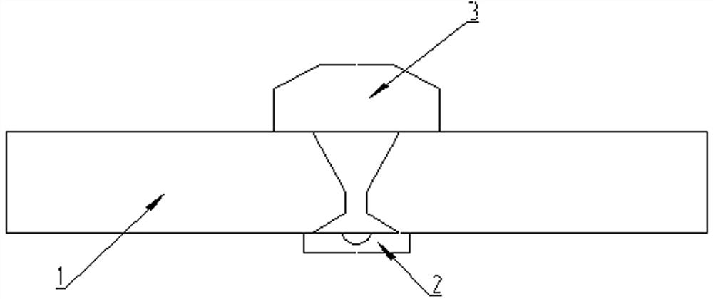 Demagnetization method for welding longitudinal joint groove of single pile foundation