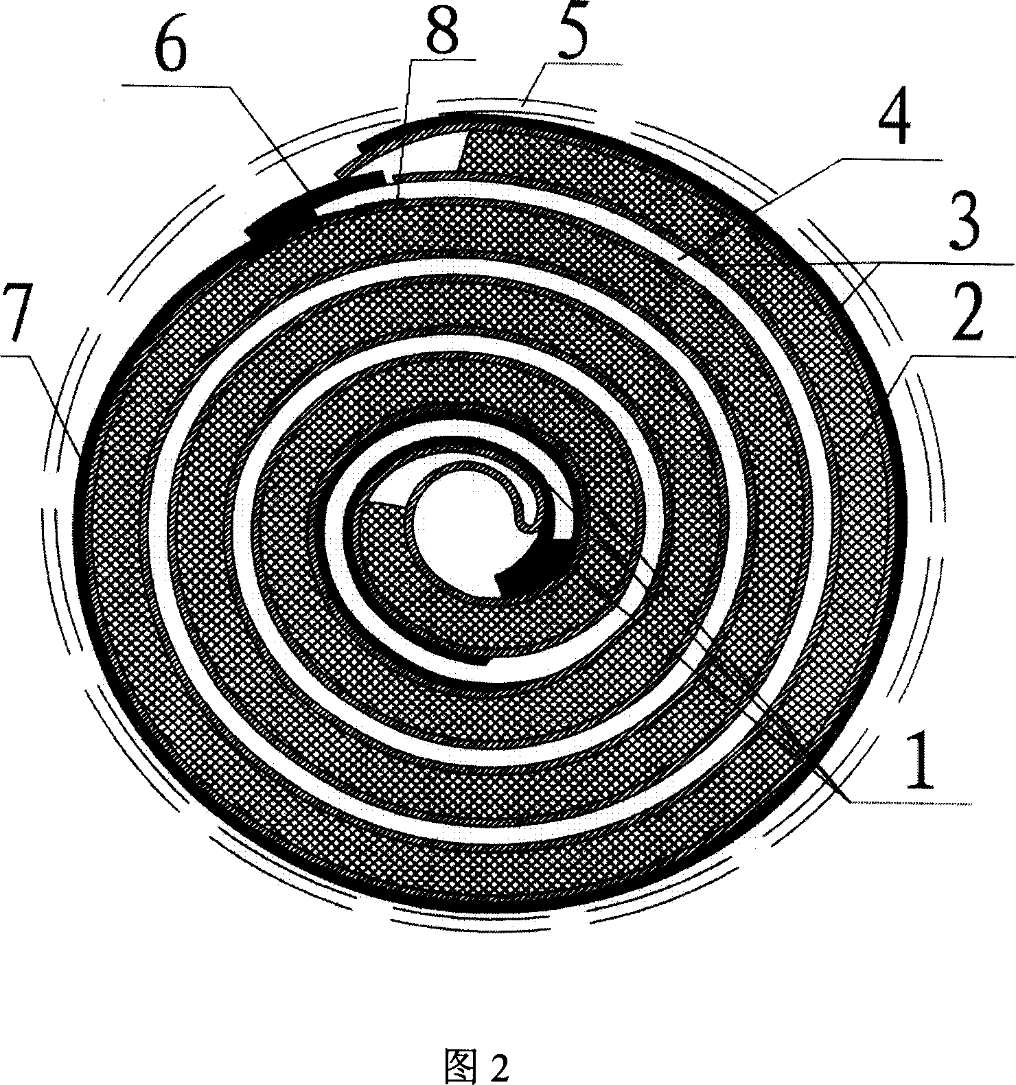 Cathode piece of hydrogen-nickel battery, and method for fabricating hydrogen-nickel battery by using the cathode pieces