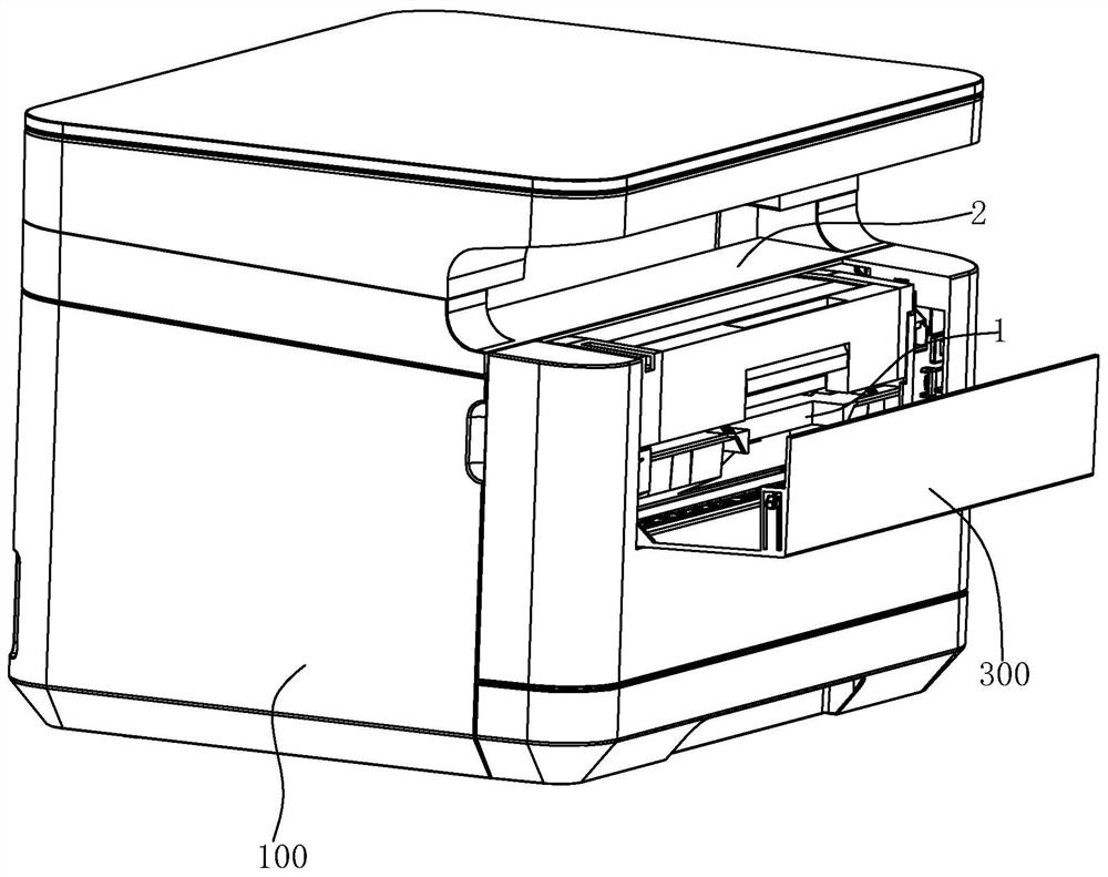 Toner bin opening and closing structure of split type toner cartridge