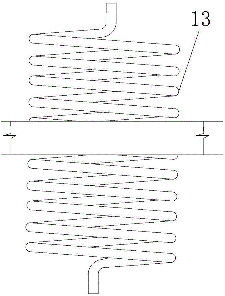 Tea leaf boiling and airing equipment