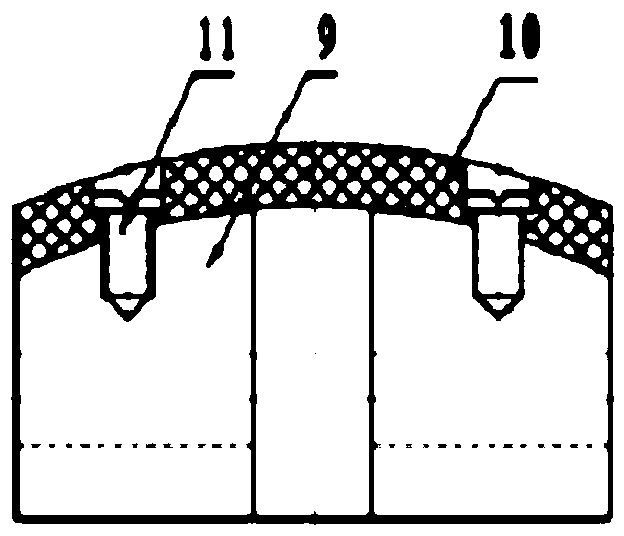 Stator winding hoisting device