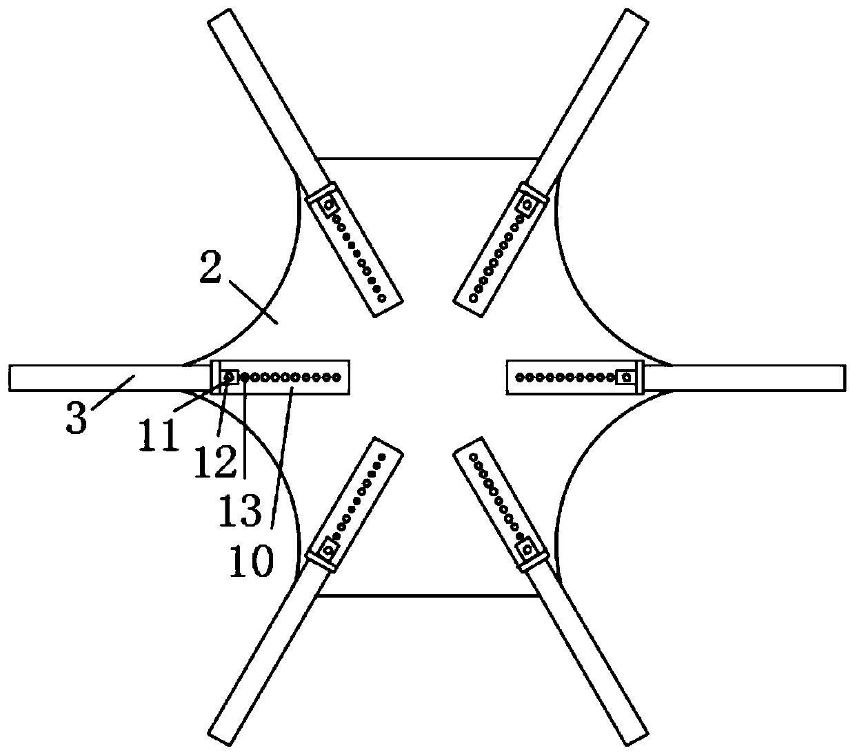 Portable subminiature fixed-wing unmanned aerial vehicle