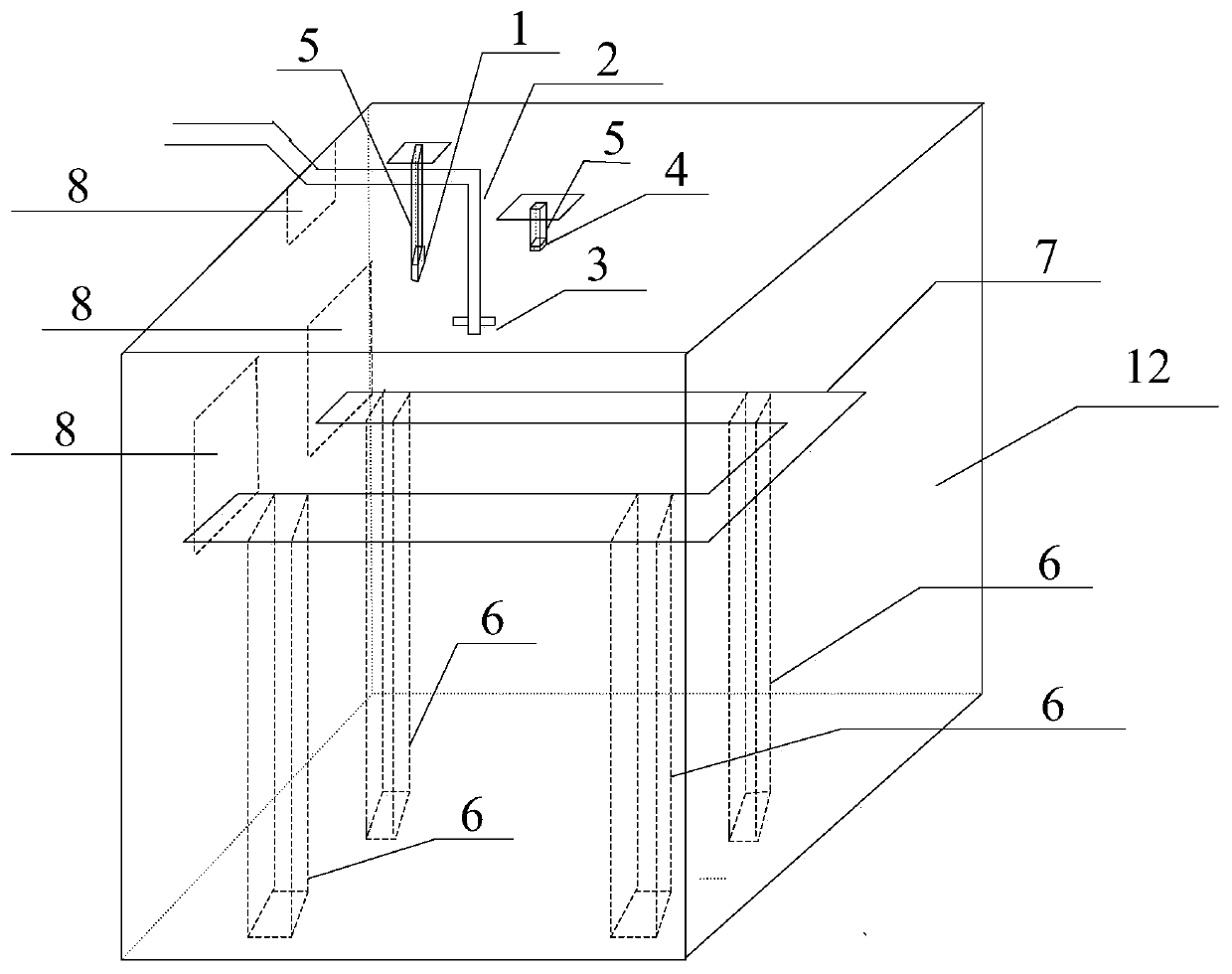 Machine vision-based methane sensor signal collection device and method