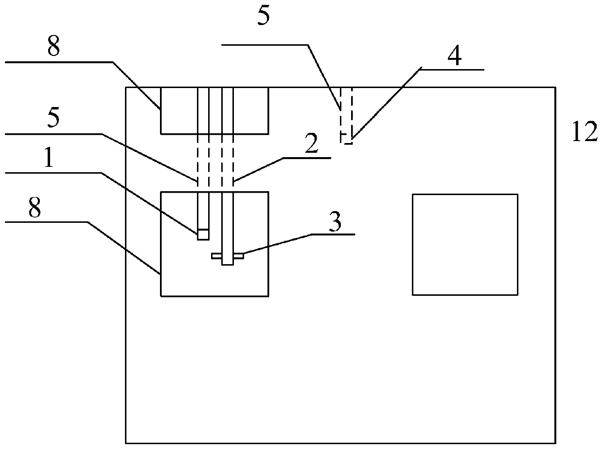 Machine vision-based methane sensor signal collection device and method