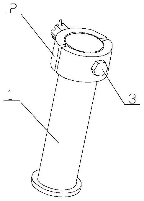 Water-rich soft rock geological condition hydraulic support pushing seat connecting device