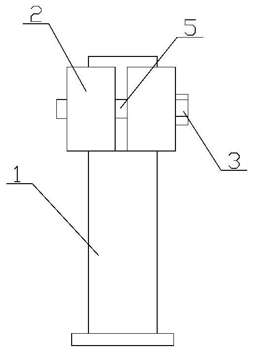 Water-rich soft rock geological condition hydraulic support pushing seat connecting device