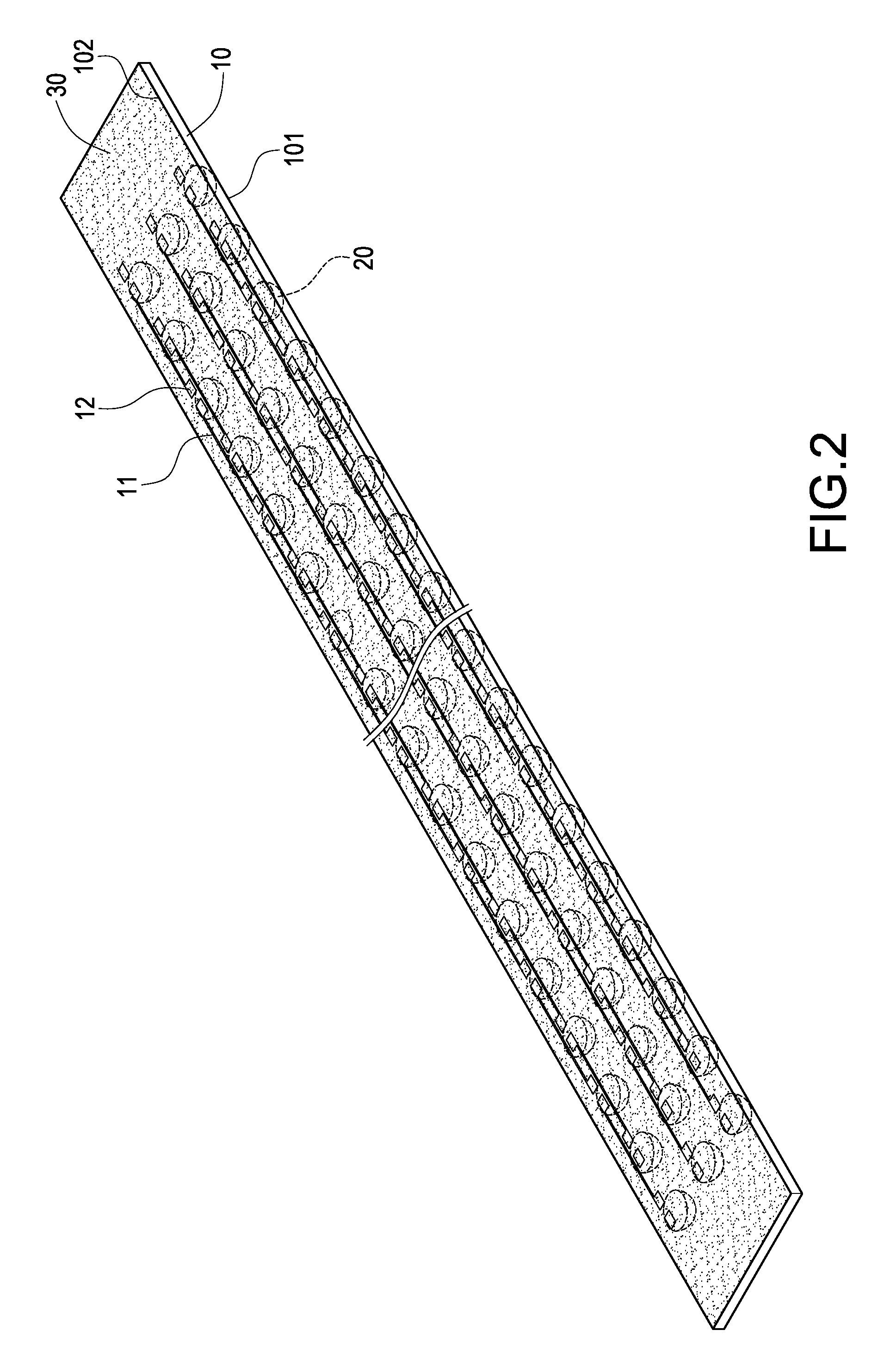 Heat dissipating structure of LED circuit board and LED lamp tube comprised thereof