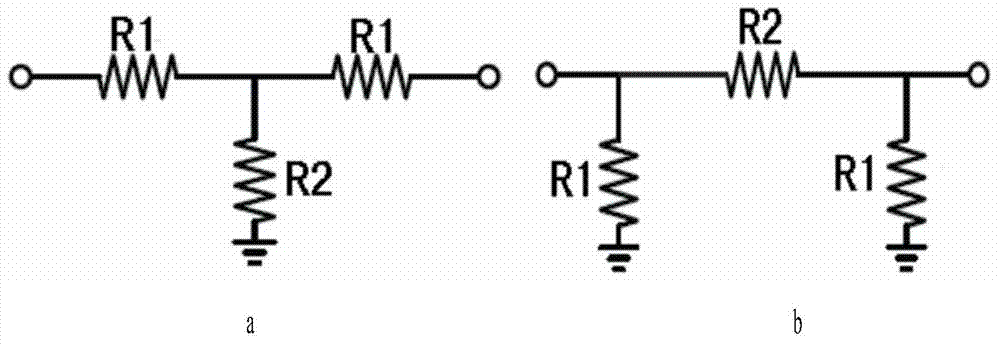 Variable sheet resistance film resistor network