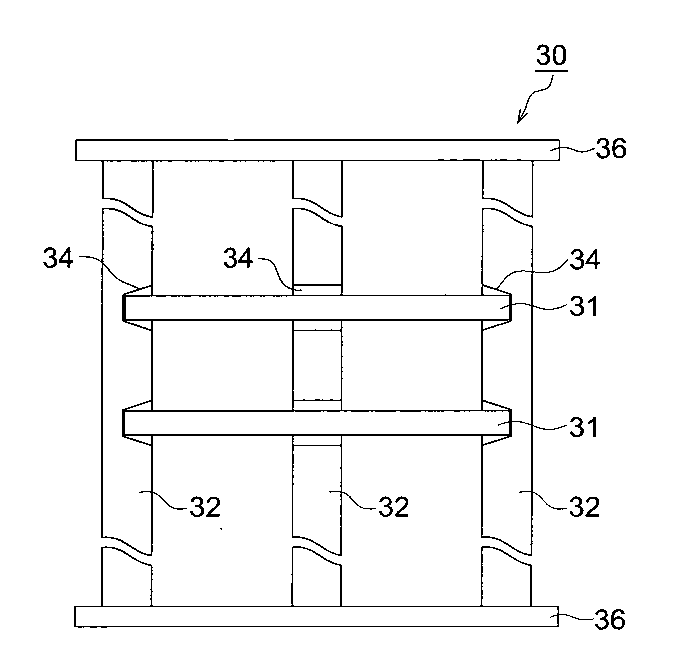 Method of manufacturing glass substrate for recording medium, glass substrate for recording medium, recording medium and holding jig
