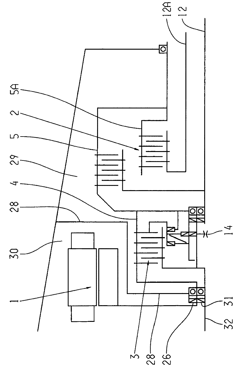 Hybrid drive arrangement