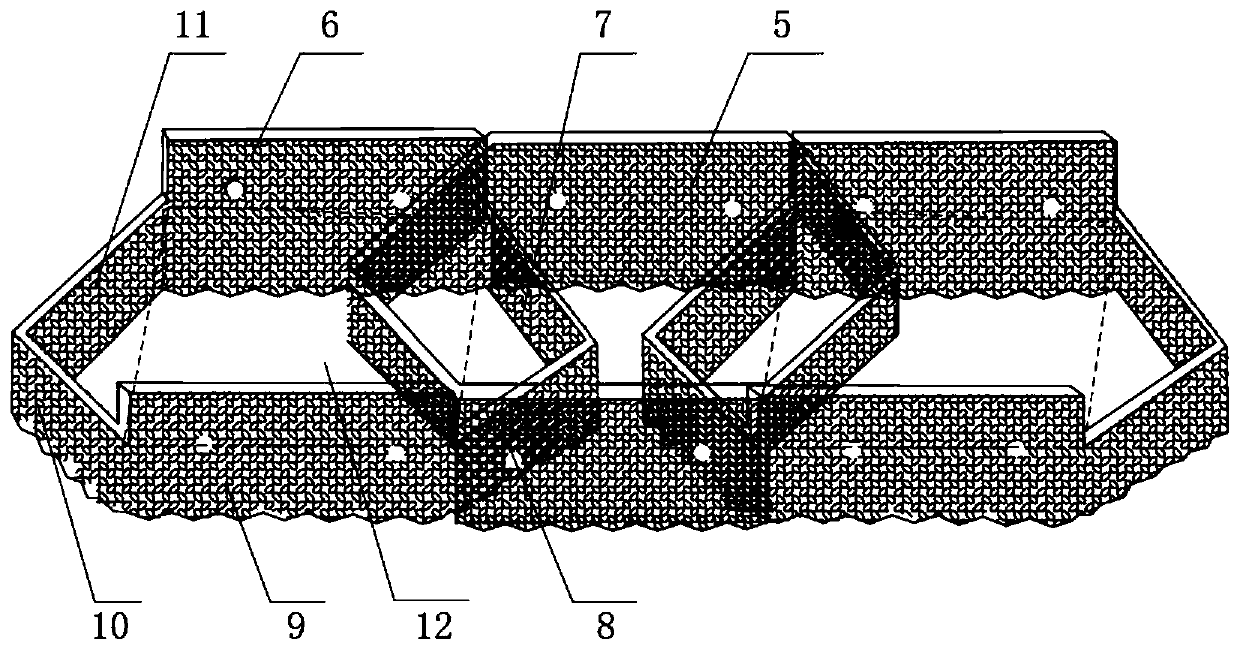 Lake shore ecological protection structure and construction mode selection method and system thereof