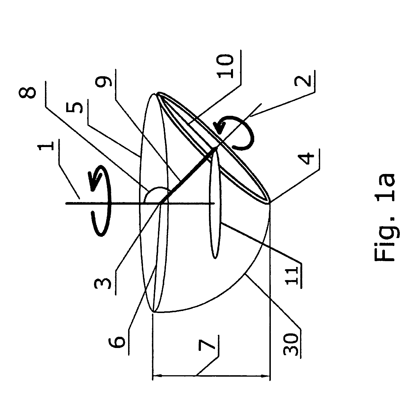Device for shaping object with a profile of at least a partial sphere