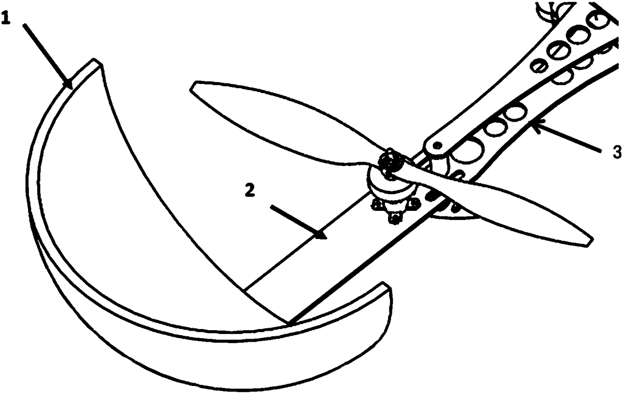 Sound insulating device for four-rotor aircraft