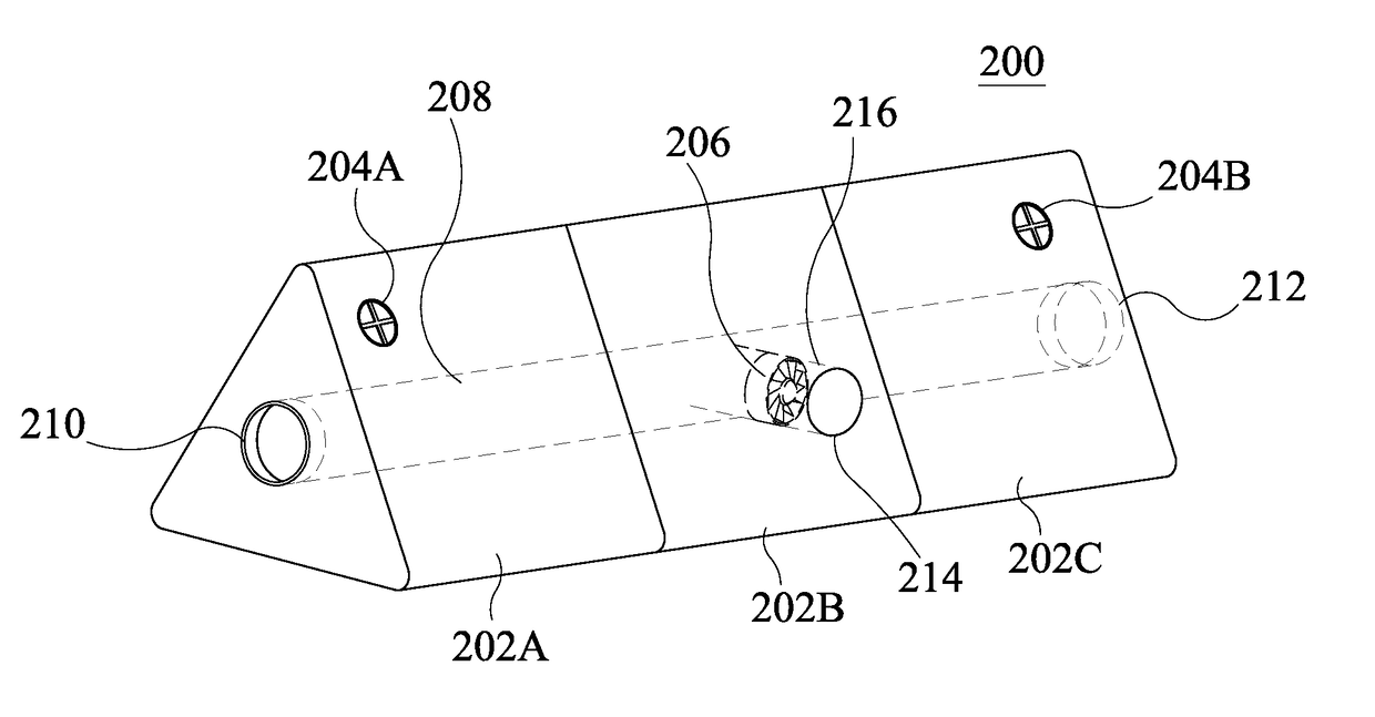 Fluid directional apparatus