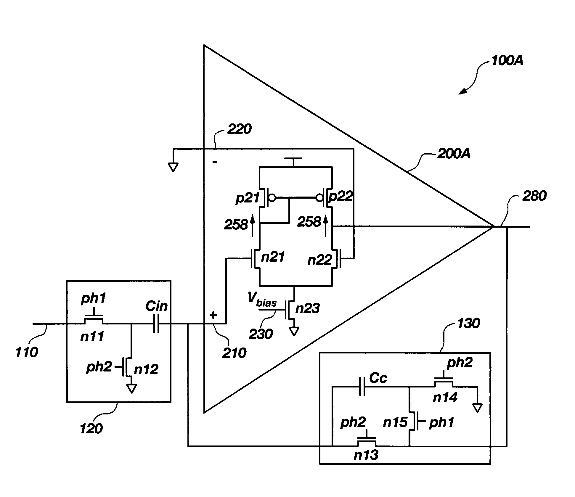 Technique to improve the gain and signal to noise ratio in CMOS switched capacitor amplifiers