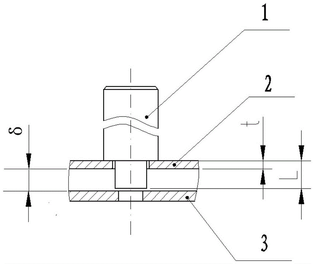 A grid spacing measurement method and measuring tool for ion thruster grid assembly