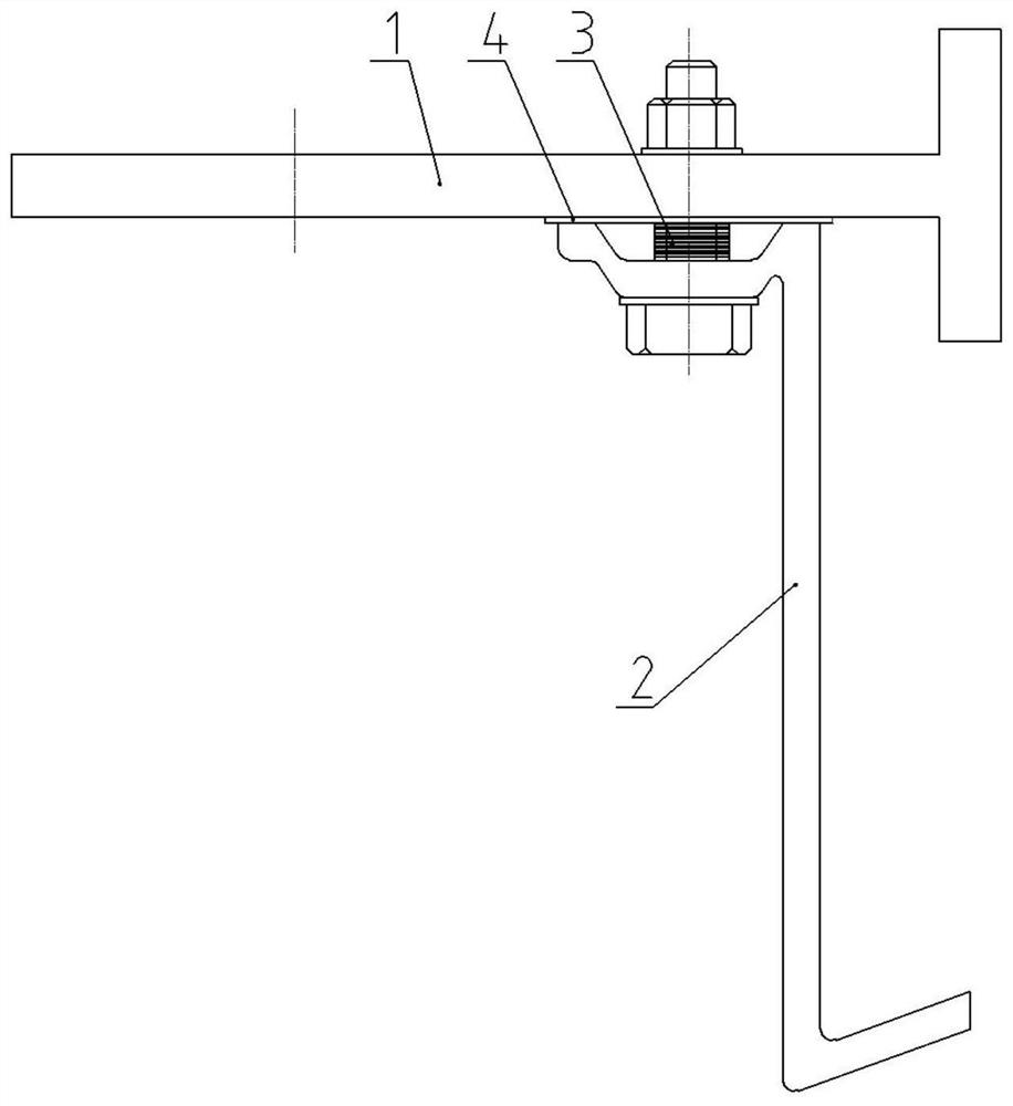 Indoor wall tile dry hanging assembly and application method thereof