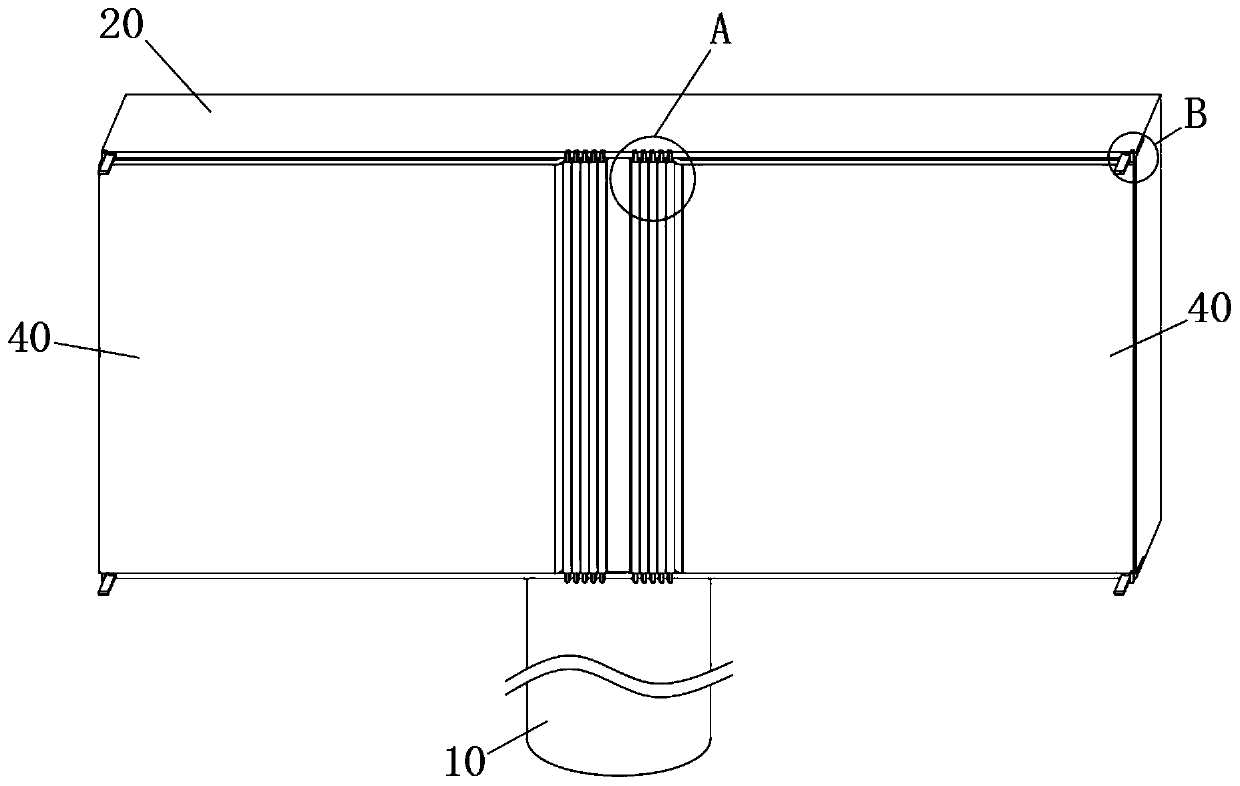 Demonstration device for English teaching multi-scene switching and matching