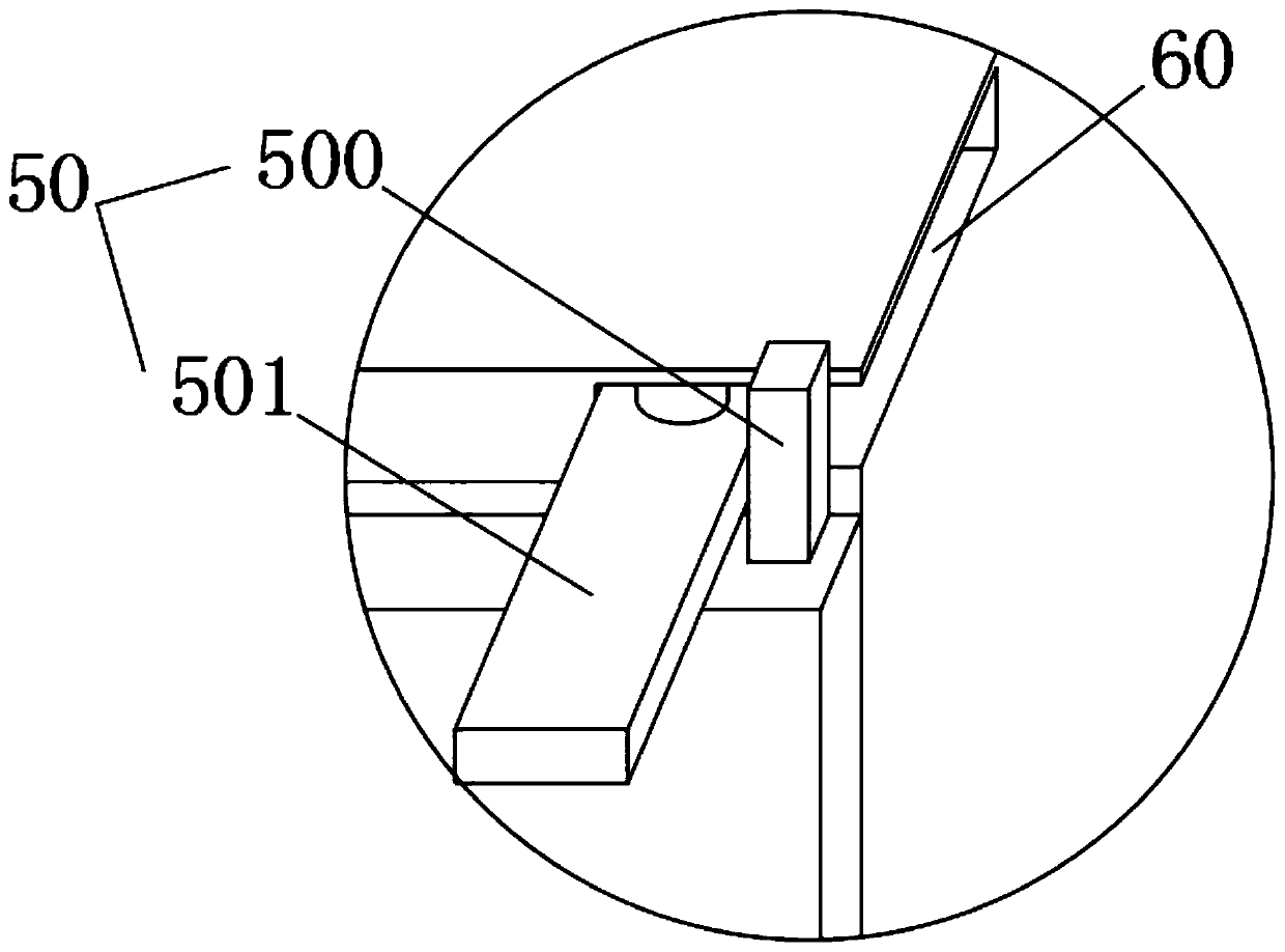 Demonstration device for English teaching multi-scene switching and matching