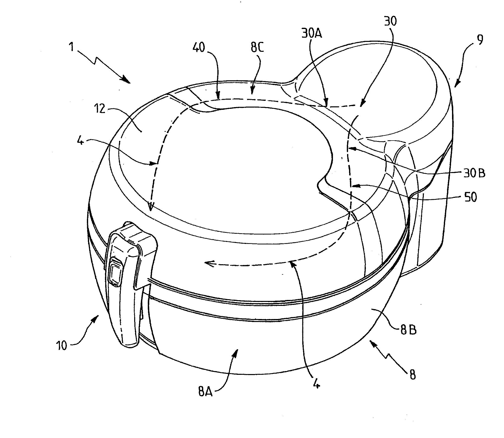 Air Flow Cooking Device