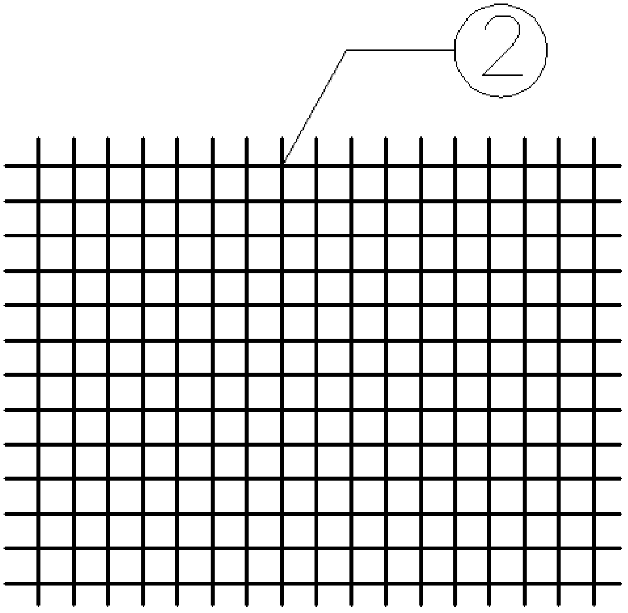 Steel wire mesh bent reinforced Z-shaped section concrete column and making method