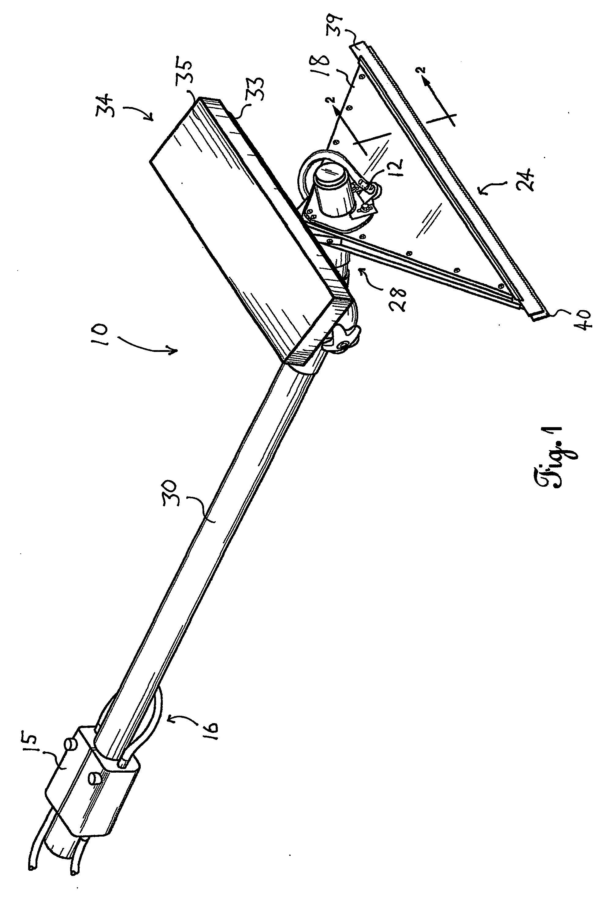 Apparatus and method for cleaning soiled surfaces with...