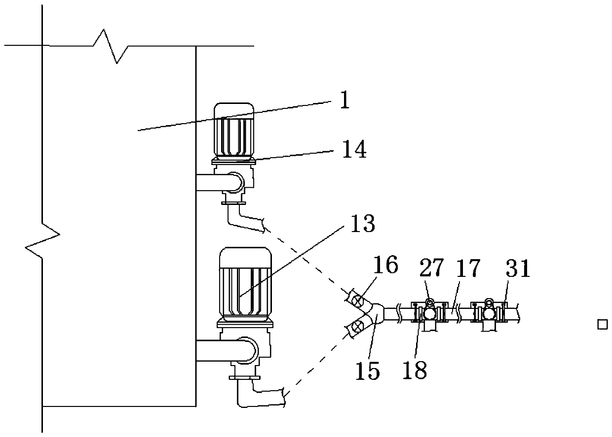 Automatic spraying and irrigation system of fruit trees in gardens