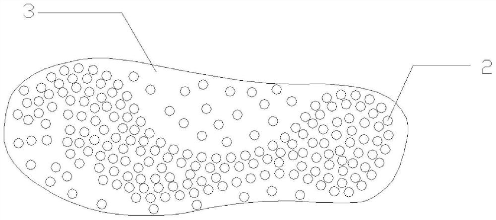 High-temperature-resistant shock-absorbing puncture-proof working shoe and preparation method thereof