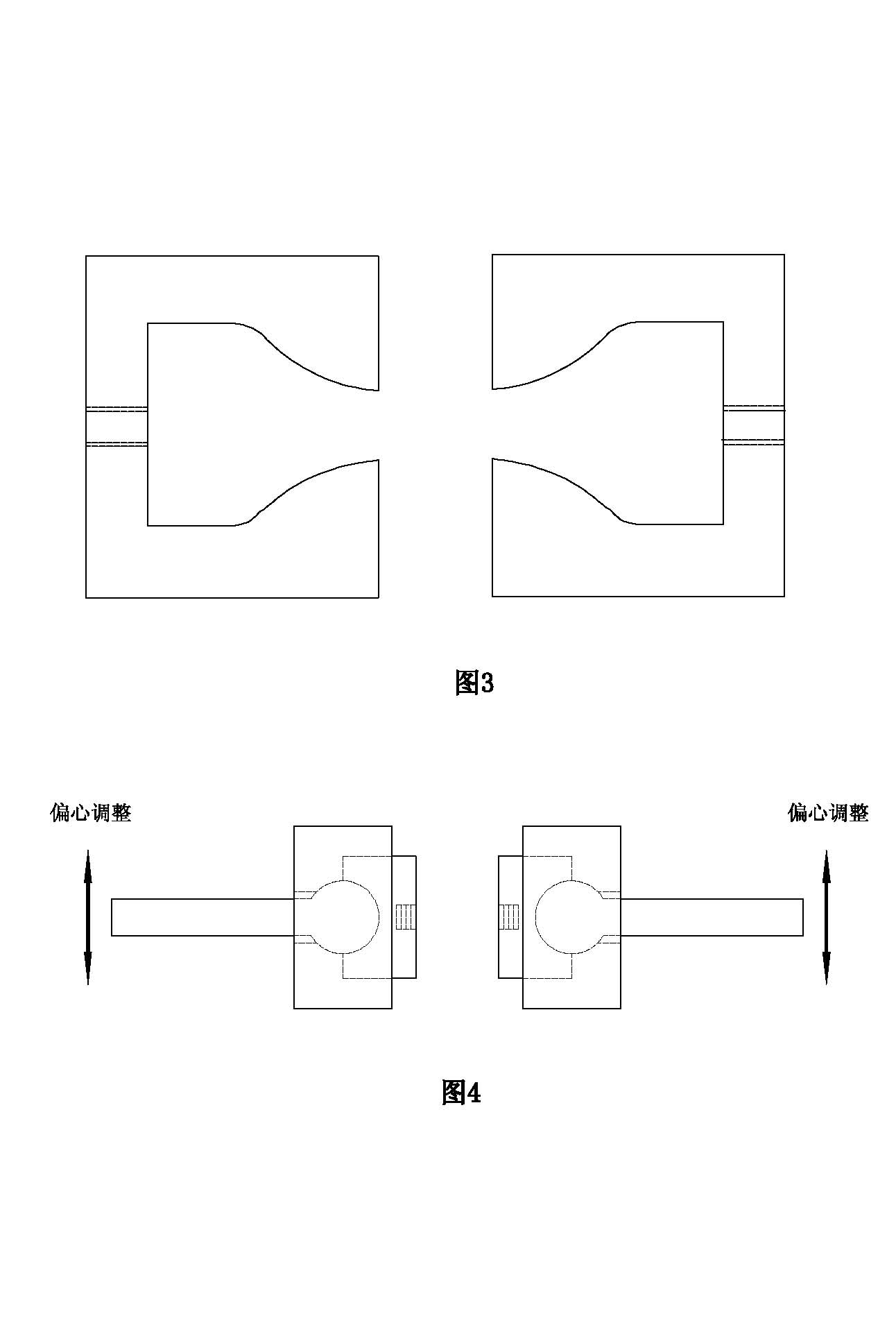 Testing device and method for bonding performance of fiber and mortar materials