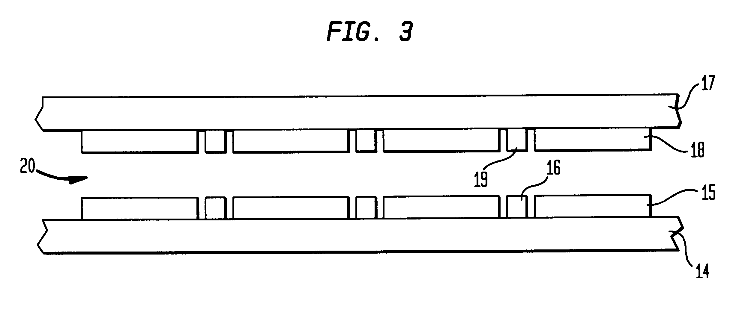 Liquid crystal display element integrated with a touch sensor