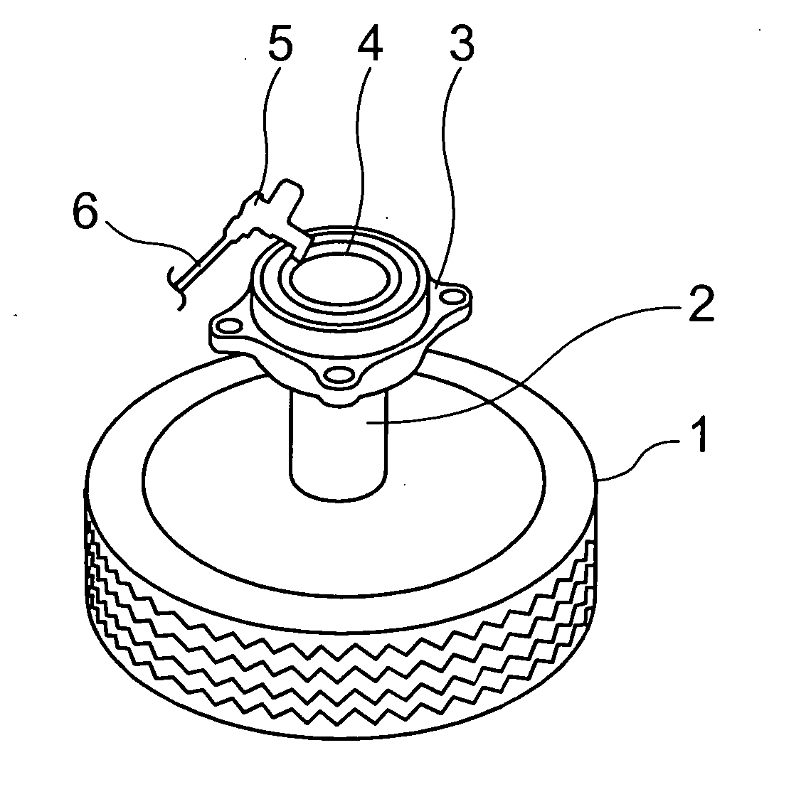 Device for detecting the rotational speed and/or the position of a rotating component