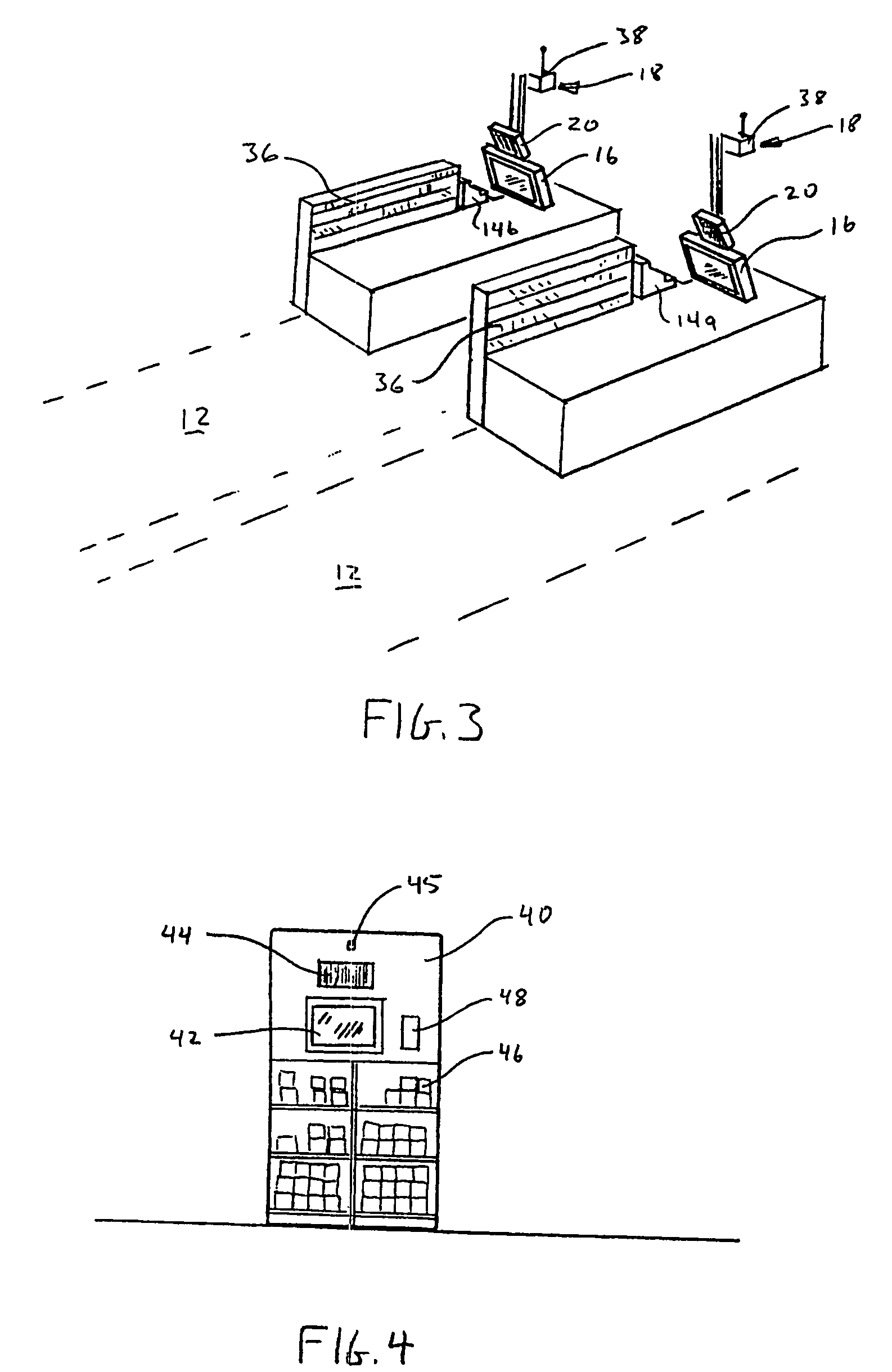 System and method for delivering audio-visual content along a customer waiting line