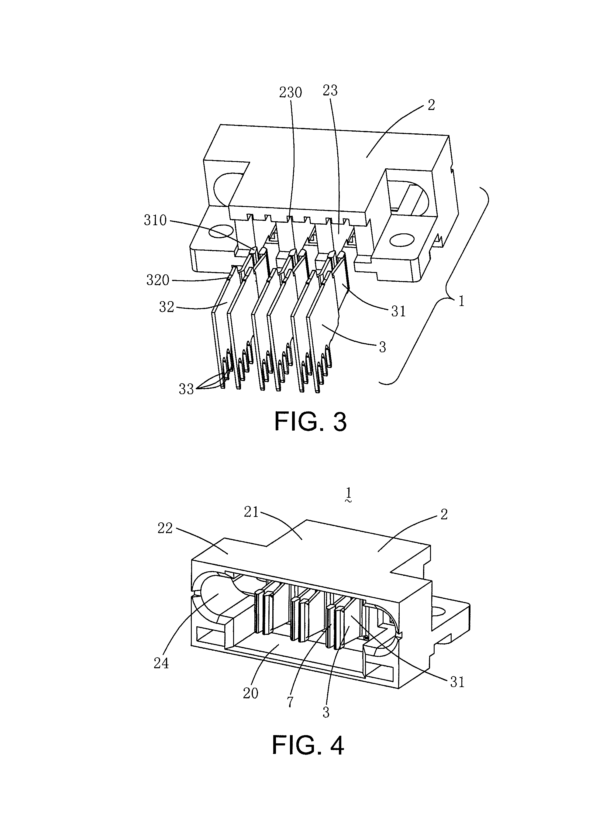 Electrical connector and electrical connector assembly having structures for preventing arc-discharge