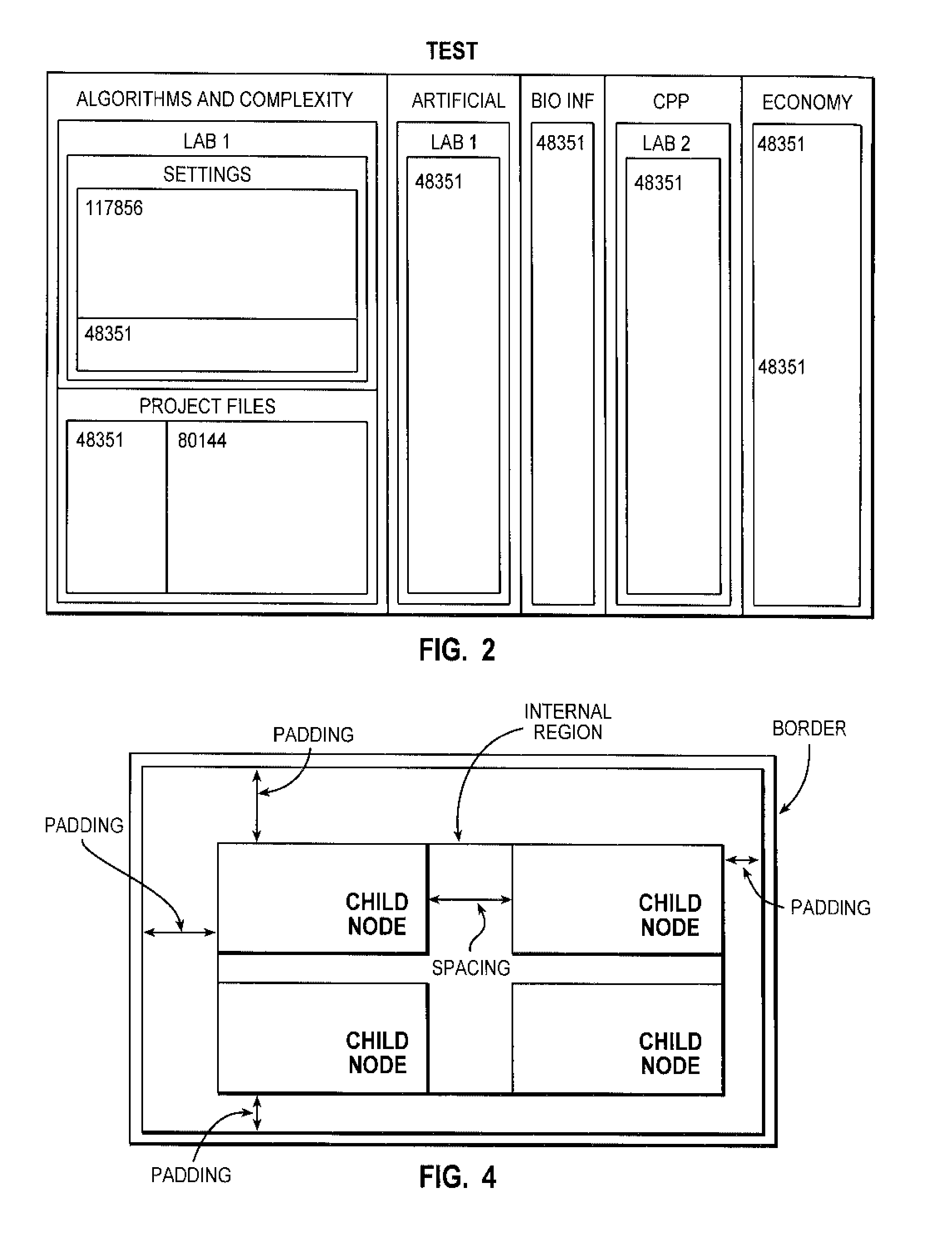Method and System for Constructing a Labeled Treemap with Balanced Layout