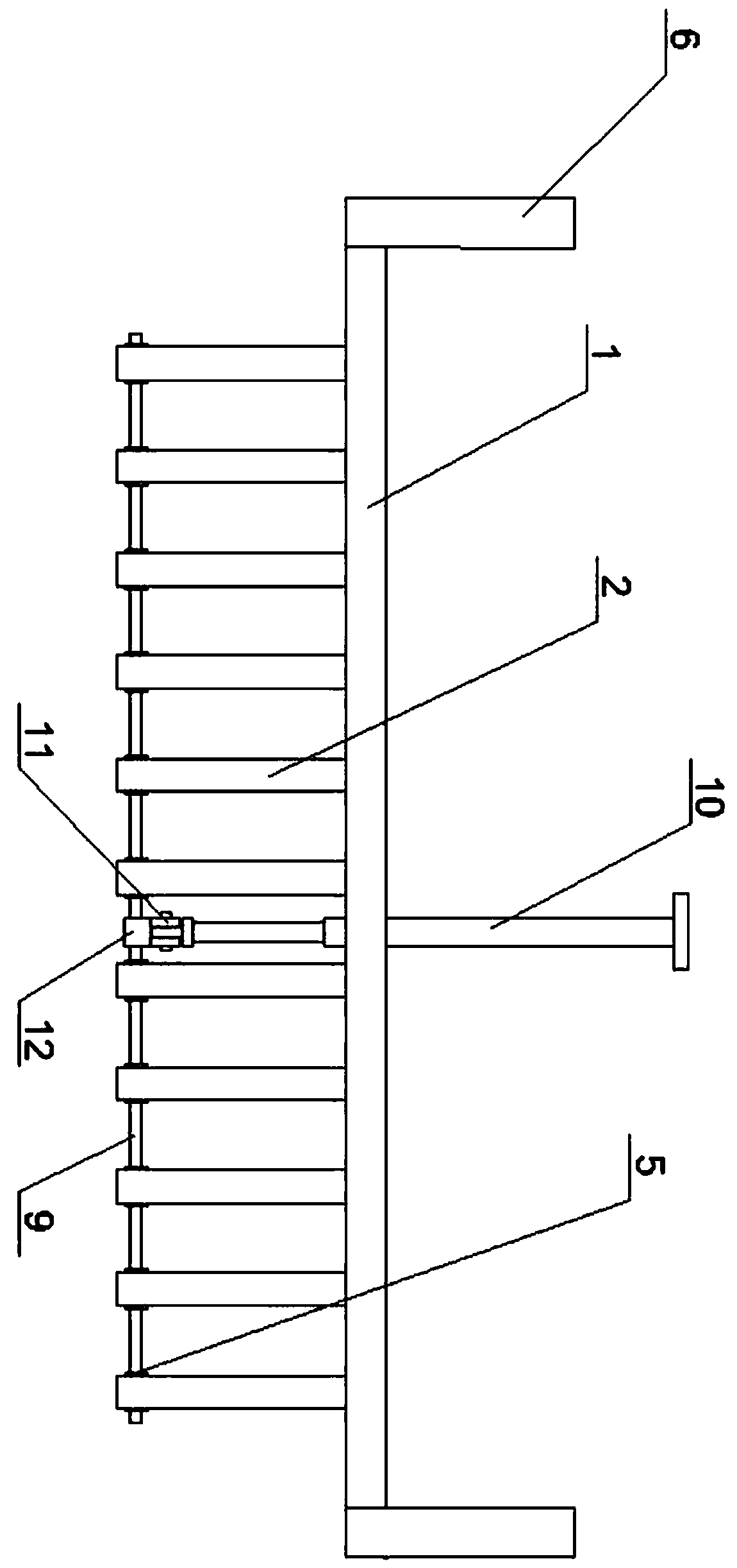 Linkable retractable dovetail type trash rack