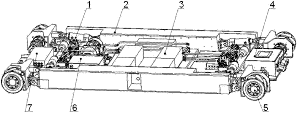 Low-altitude overall-lifting omni-directional intelligent moving platform