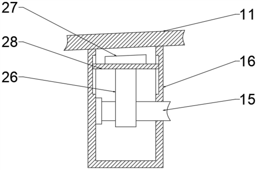 Crushing device for textile raw material production and processing