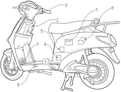 Electric vehicle control system capable of recycling energy