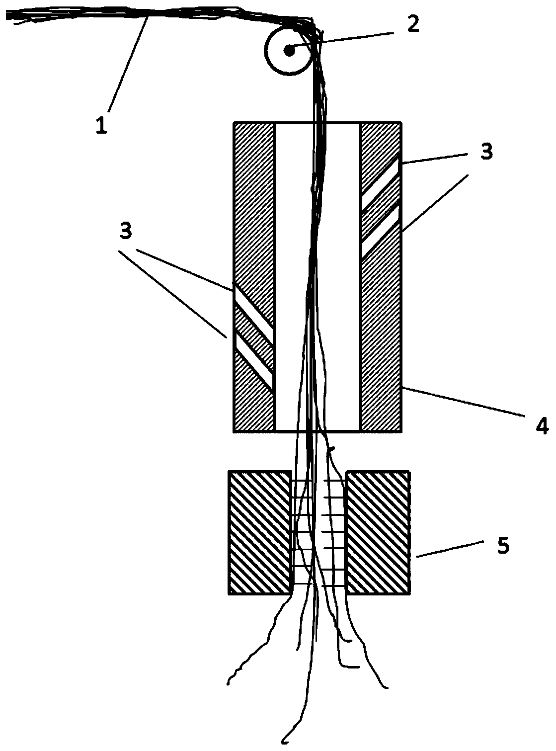 A kind of preparation method of continuous carbon fiber reinforced nickel matrix composite material