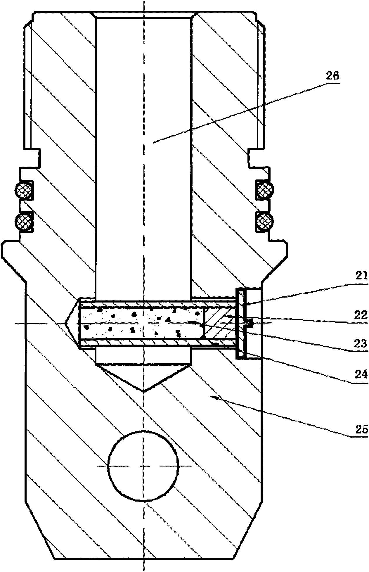 Perforating explosion-proof gun device