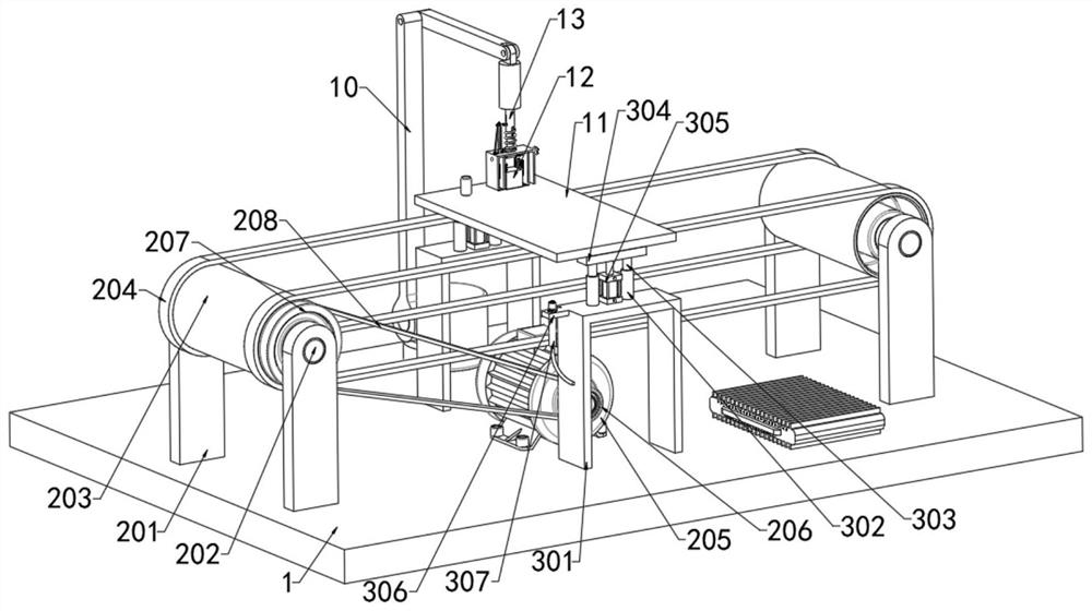 Novel chip mounter chip mounting pressure automatic regulation and control device