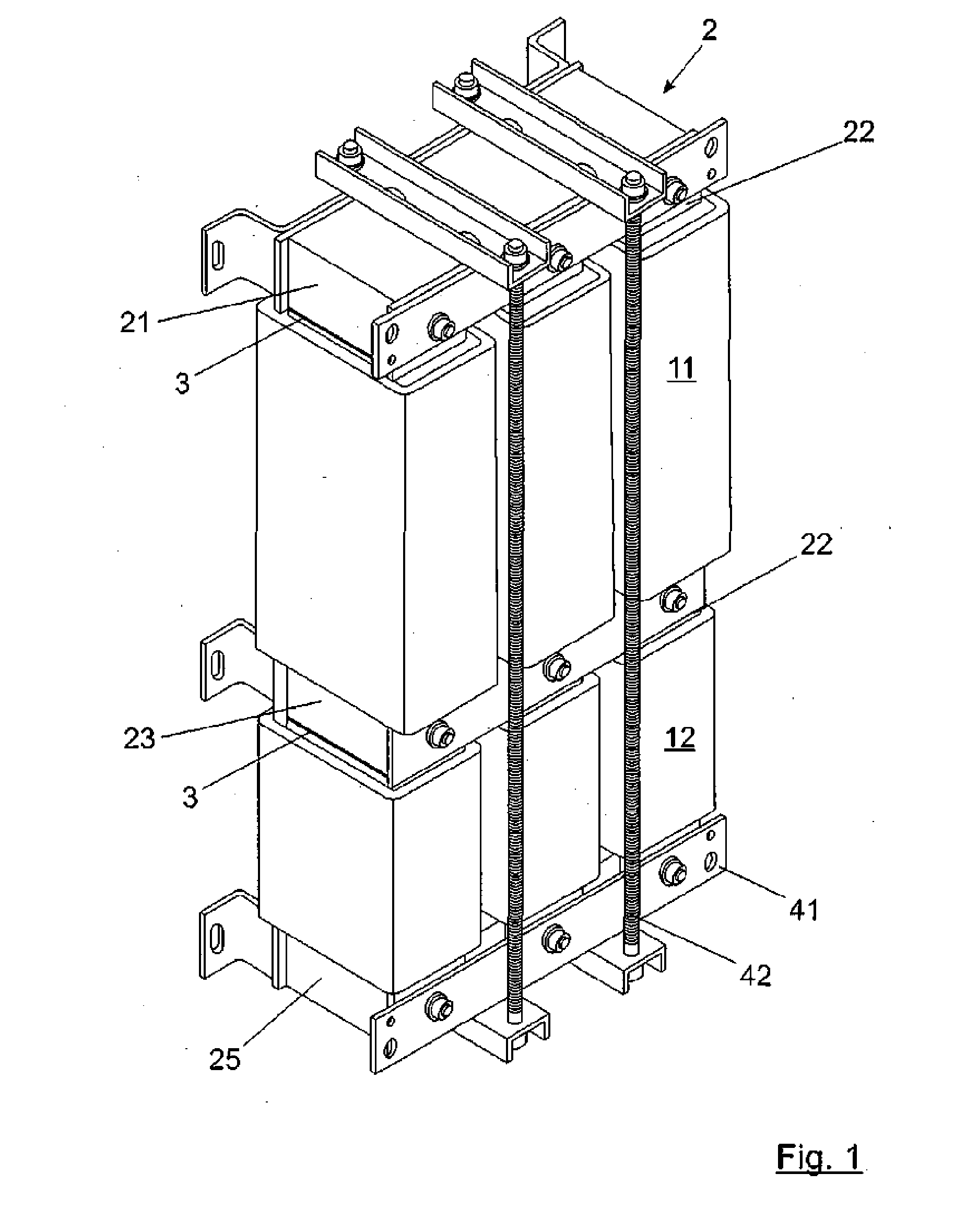 Single-core self-coupled inductor device