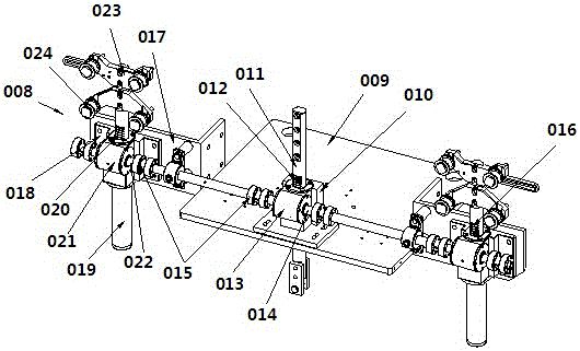 A single-machine multi-station stamping manipulator