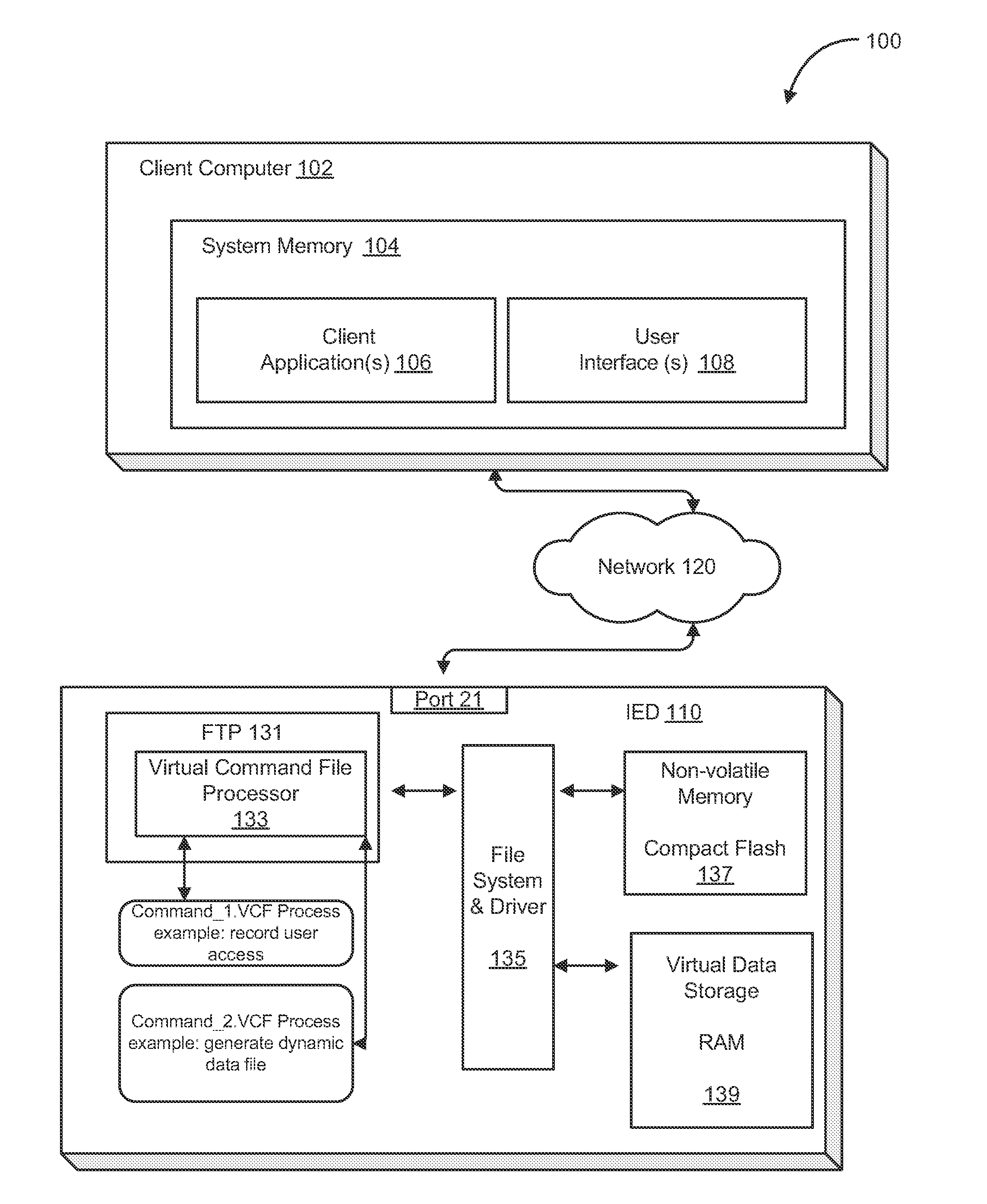 Systems and methods for processing meter information in a network of intelligent electronic devices