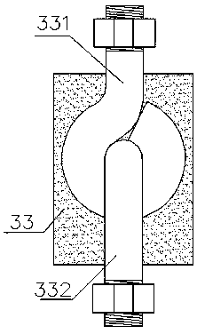 A super-large displacement unit type multi-directional displacement comb plate bridge telescopic device