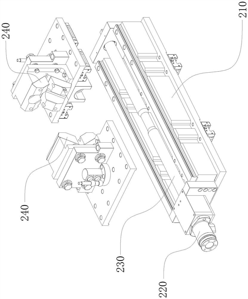 Piston rod oil cylinder barrel assembling equipment and assembling method