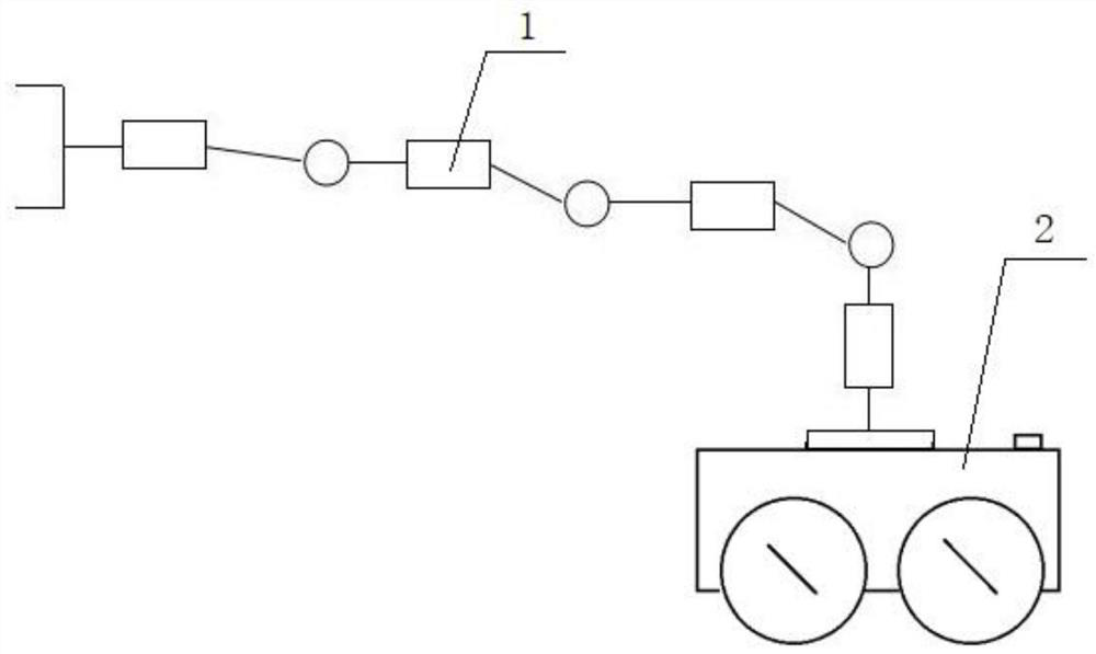 Manipulator arm vehicle used for replacement of actuator cylinder of analog machine