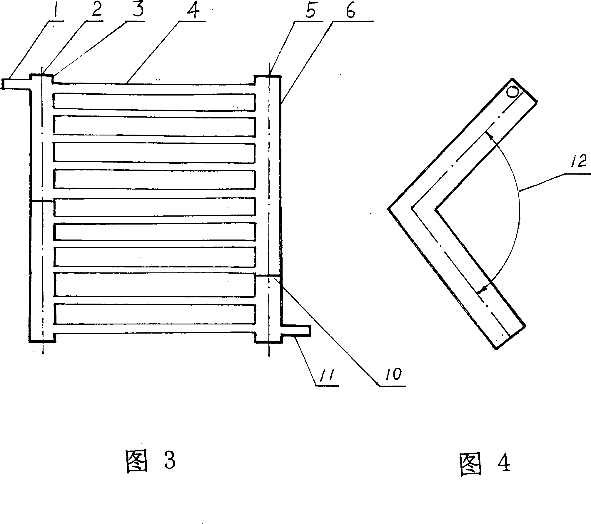 Parallel flow heat converter dedicated for air conditioner
