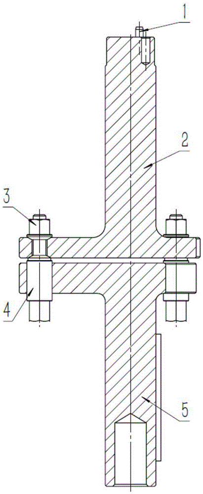 Thimble supporting plate adjustment tool structure and leveling method