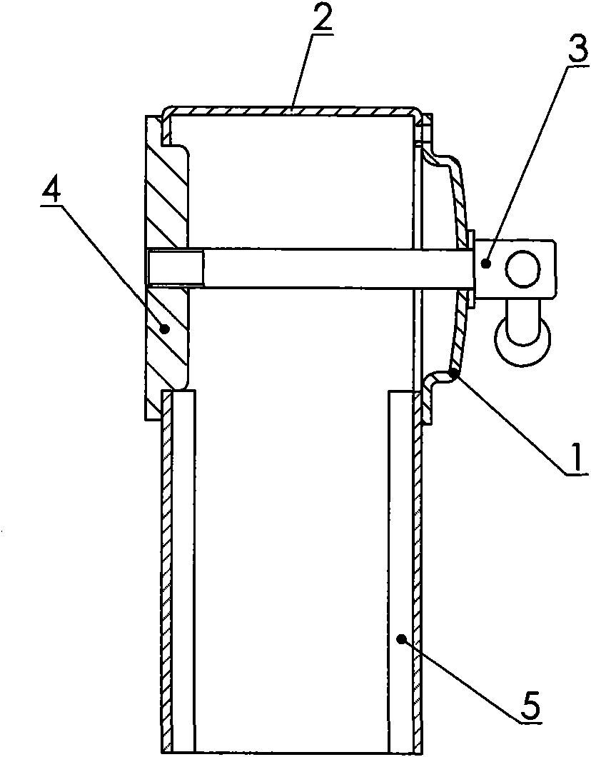 Grinding head fixing device of saw blade grinding machine